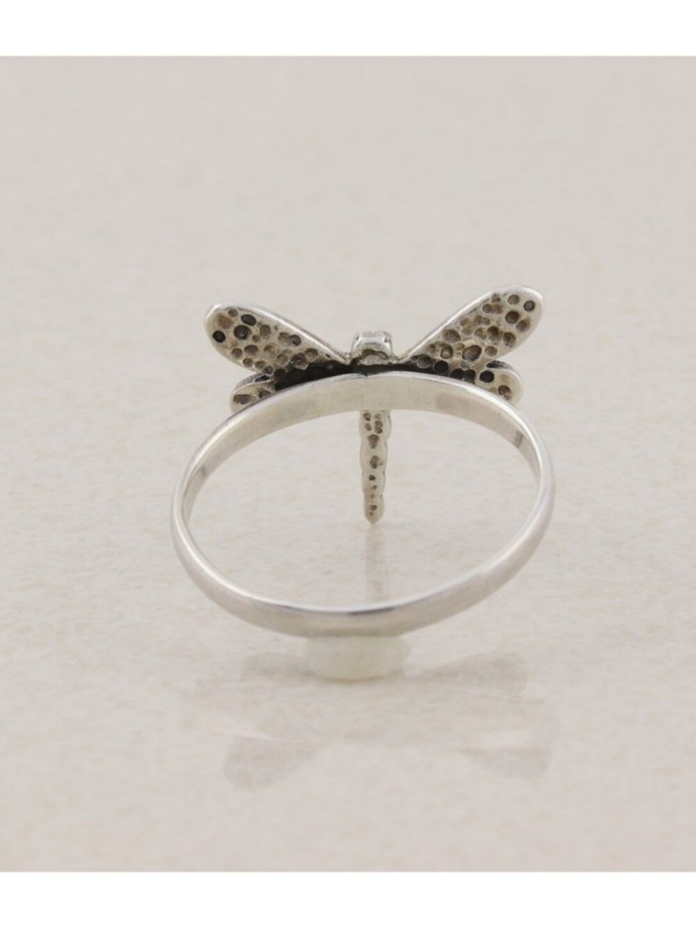 Sterling Silver Dragonfly Ring Size 9 - Picture 5 of 7